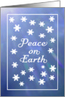 Christmas - Peace on Earth card
