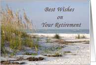 Florida Beach Retirement card