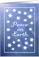 Christmas - Peace on Earth card