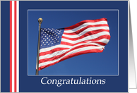 Congratulations - US Citizenship card