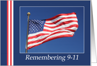 Remembering 9-11 card