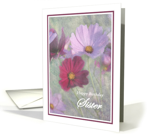 Happy Birthday Sister card (1518304)