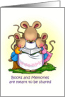Book Mice card