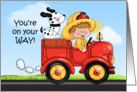 Fireman Friends card