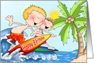 Birthday Splash card