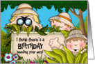 Birthday Safari card