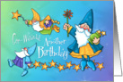 Magical Birthday Wizards card