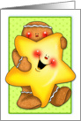 Light Up the Season with Gingerbread Smiles card