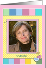 Life in a Patchwork Quilt Photo Card