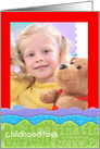 Happy Birthday Joys and Childhood Toys Photo Card