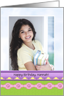 A Cheerfully Charming Birthday Photo Card