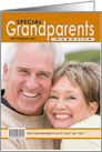 Special Grandparents Mock Magazine Cover Photo Card