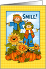 Birthday Smiles from the Pumpkin Patch card