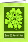 Irish Shamrock St. Patrick’s Day Smiles card