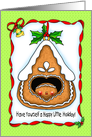 Happy Little Gingerbread Christmas card