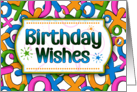 Hugs and Kisses Birthday Wishes card