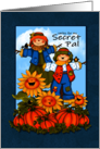 Secret Pal Scarecrow and Smiles card