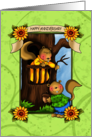 Anniversary Tree Squirrels card