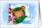 Christmas Bear Dreamer card
