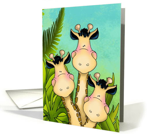 Happy Giraffes card (1387362)