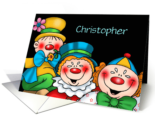 Clowning Around card (1387374)