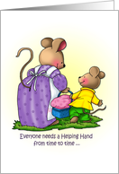 Helpful Mice card