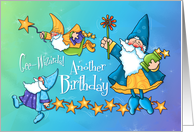 Magical Birthday Wizards card