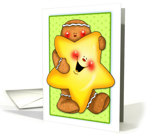 Light Up the Season with Gingerbread Smiles card (1388314)