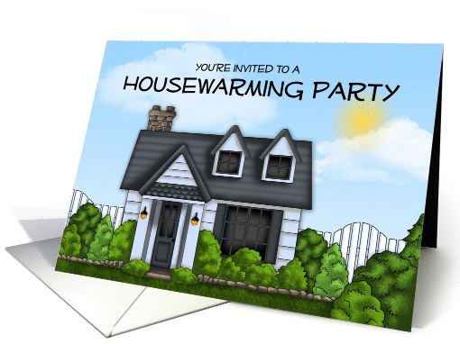 Welcoming and Heartfelt Housewarming Party Invitation card (1388516)
