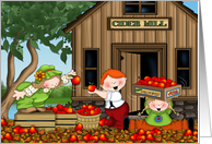 Autumn Apple Kids...