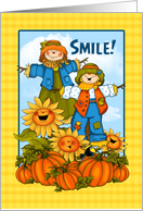 Birthday Smiles from the Pumpkin Patch card