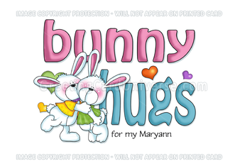 Customized Bunny Hugs