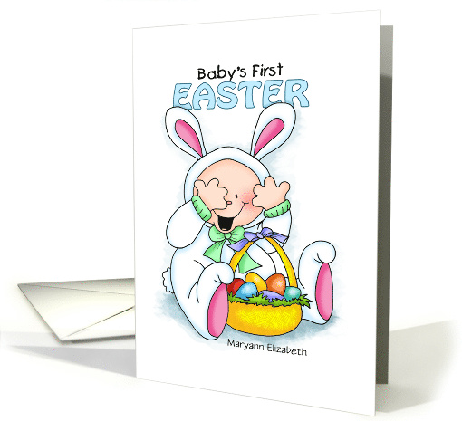 Peek-a-Boo Baby's First Easter card (1422728)