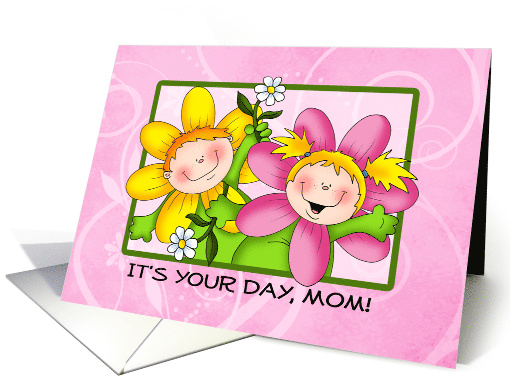 Mother's Day Happy Flowers for Mom card (1430140)