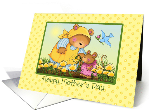 Mother's Day Garden Flowers card (1430146)