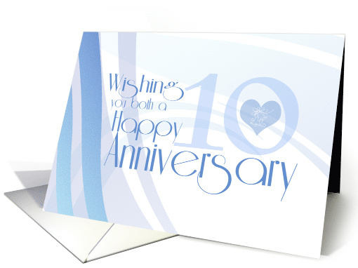 Ten Year Anniversary Milestone card (1448814)