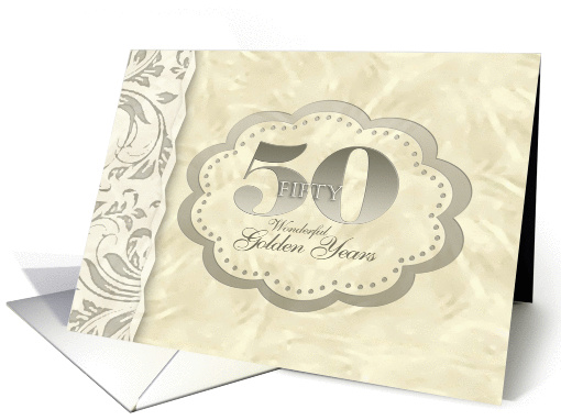 Fifty Year Anniversary Milestone card (1448834)