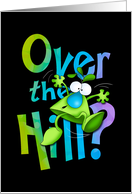 Happy Birthday Over the Hill Milestone card