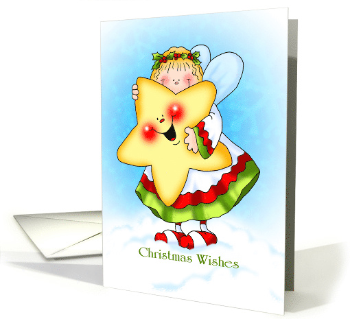 Christmas Wishes Angel card (1454108)