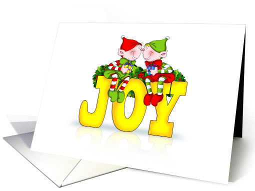 Elf Joy Holiday card (1458464)