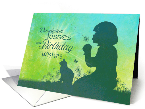 Dandelion Birthday Kisses card (1491564)
