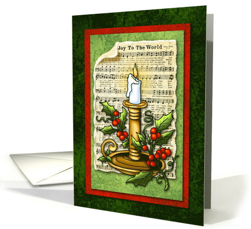 Candlelit Christmas Joy card (1498530)