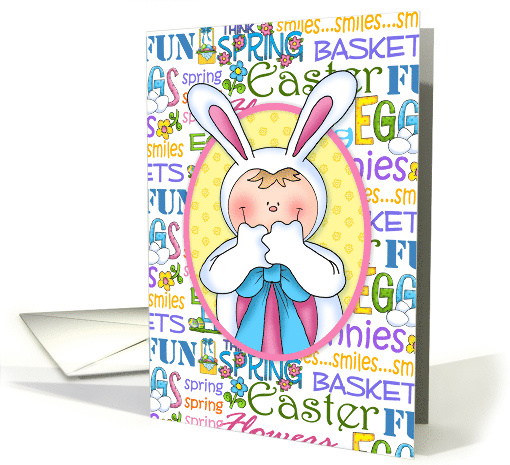 Easter Surprise Bunny card (1514848)