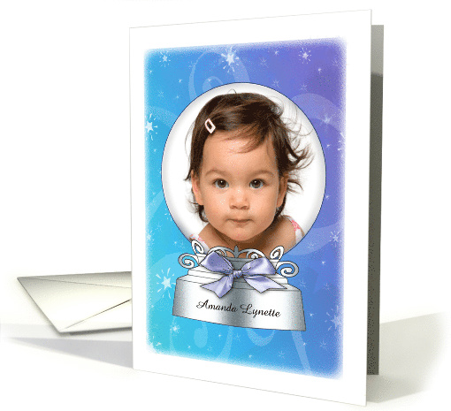 Crystal Ball Magic Personalized Photo card (1546918)