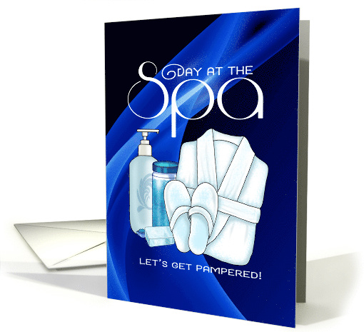 Spa Day Pampering Invitation card (1562036)