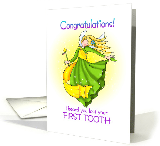 Tooth Fairy Congratulations card (1598096)