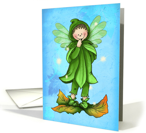 Missing You Autumn Fairy See You Soon card (1645342)