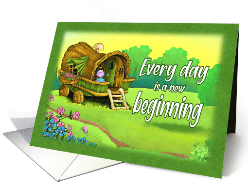 New Beginnings Meadow Bug Scene card (1693708)