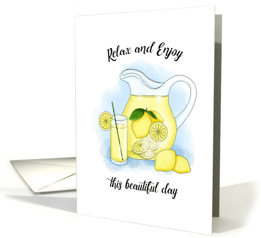 Lemonade Happy Day Wishes card (1773894)