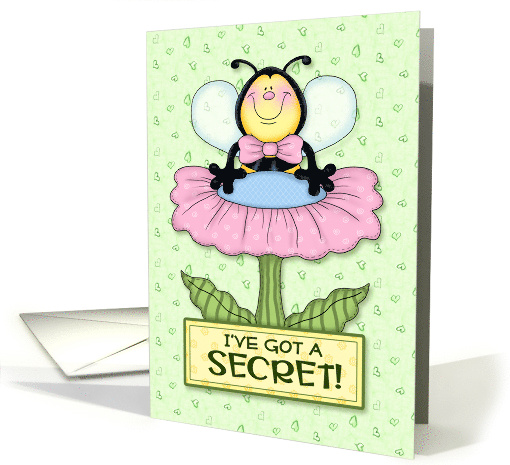 Secret Pal Garden Bee card (1796850)